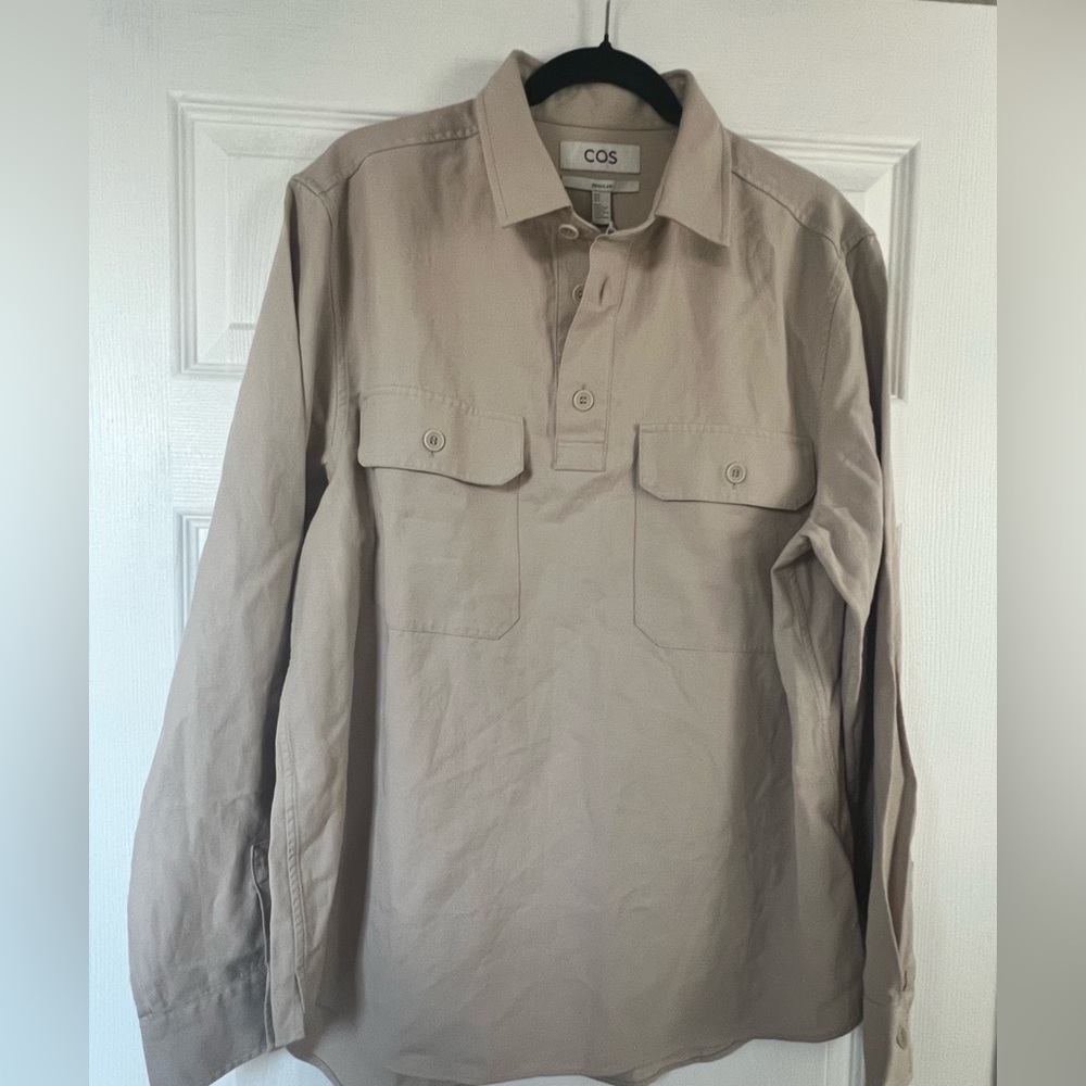 COS Men's Beige Shirt - Picture 2 of 4